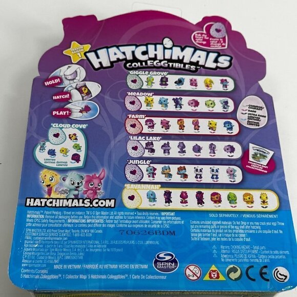 Hatchimals Coleggtibles  4 Pack Plus Orange Tiger RARE HTF Season 1 Mini Figure - Picture 7 of 14